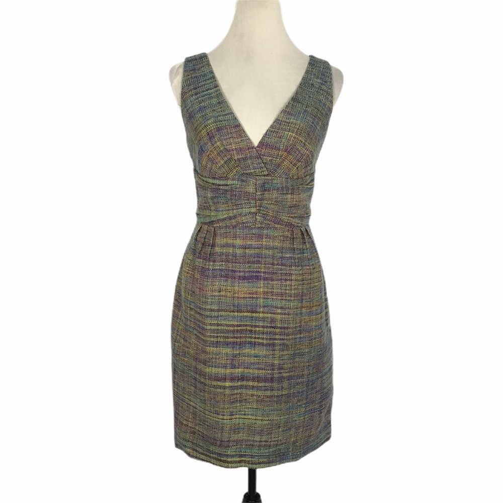 Trina Turk Multicolor Silk Sleeveless Dress 10